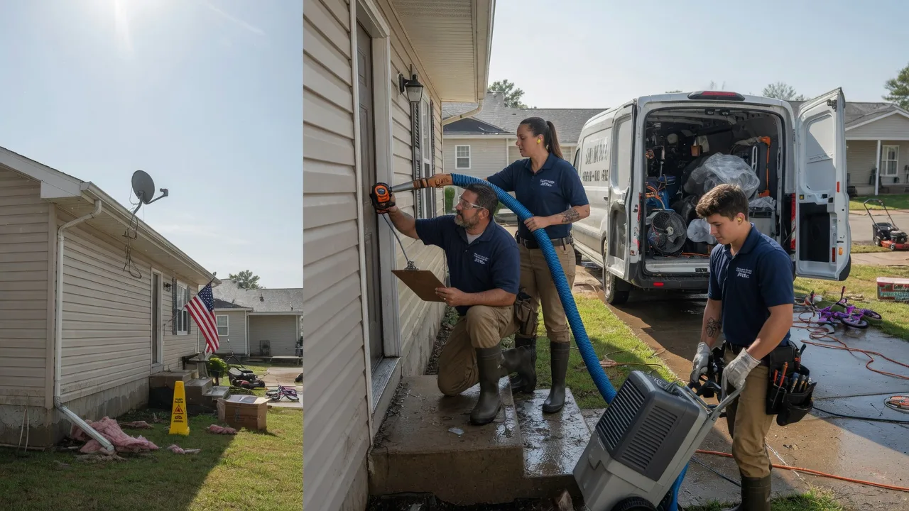 Ceiling Water Damage Restoration in Mason, TN near me